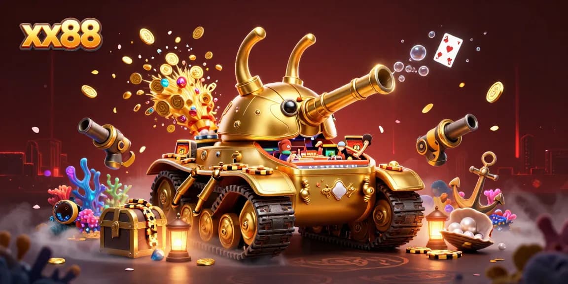 Enjoy the excitement of xx88 as vibrant casino action unfolds in a dynamic 3D illustration.