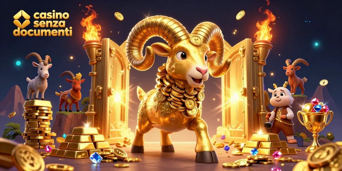 Gioca in un casino senza documenti con vantaggi e ricchezze dorate.