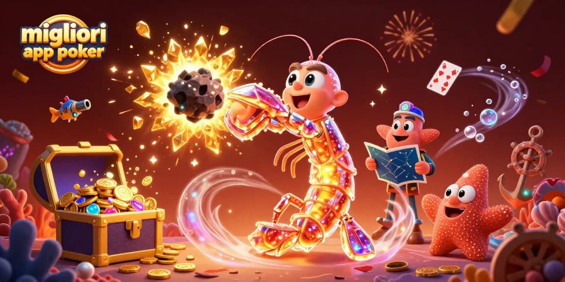 Migliori app poker: gioca e vinci con tavoli e vincite dynamicamente presentate.