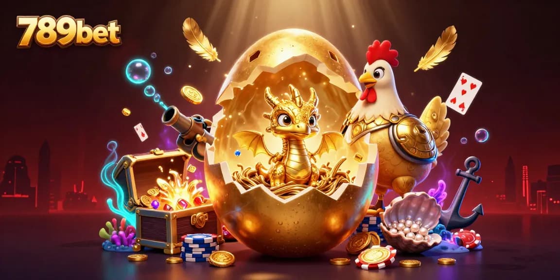 Trải nghiệm cá cược tại 789bet với dragon và chip poker tỏa sáng.