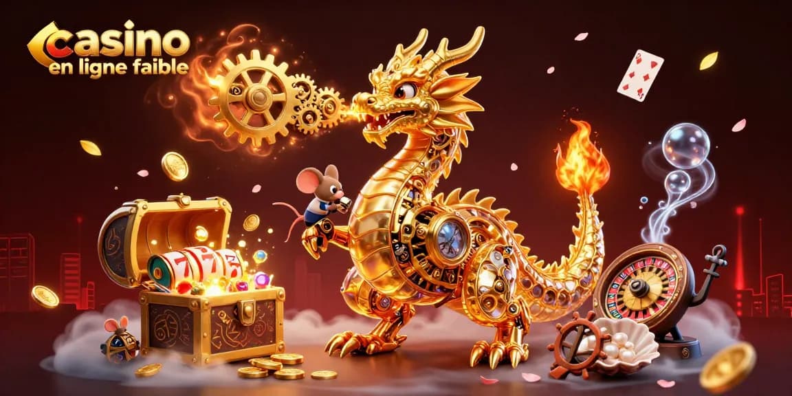 Découvrez le dragon d'or au casino en ligne fiable rempli de trésors et de jeux passionnants