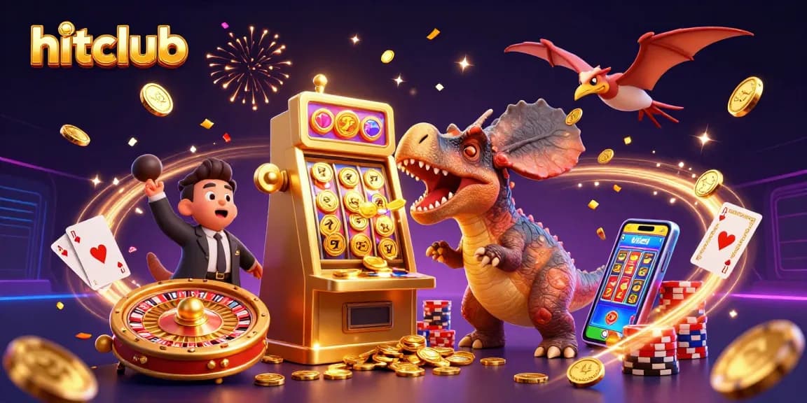Experience excitement at hitclub with dinosaurs winning jackpots at the casino!