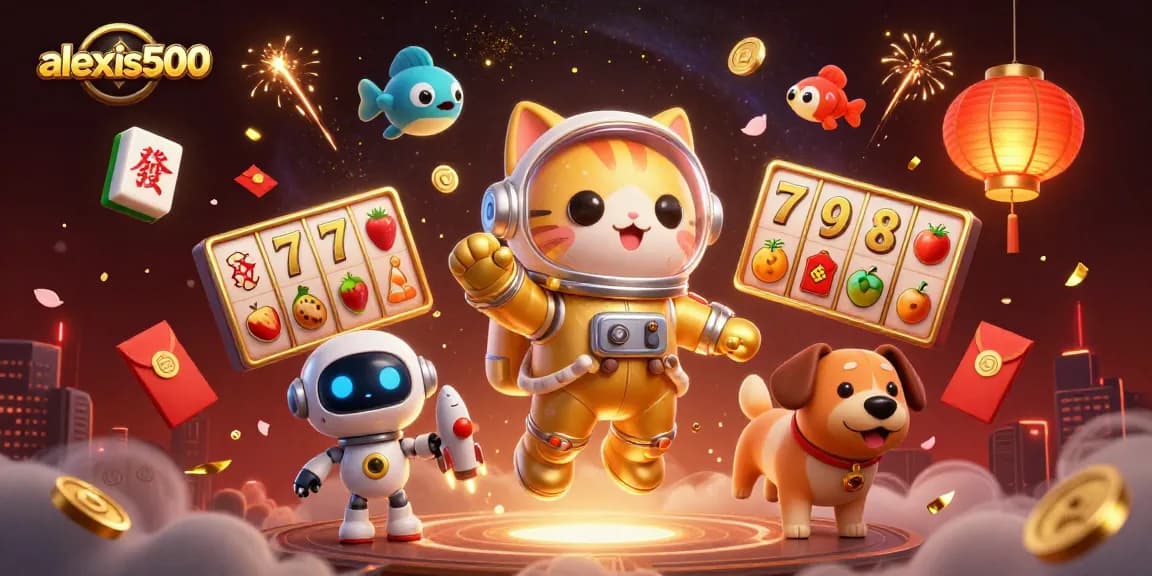 Experience thrilling gameplay at alexis500 with exciting slot visuals and dynamic space interactions.