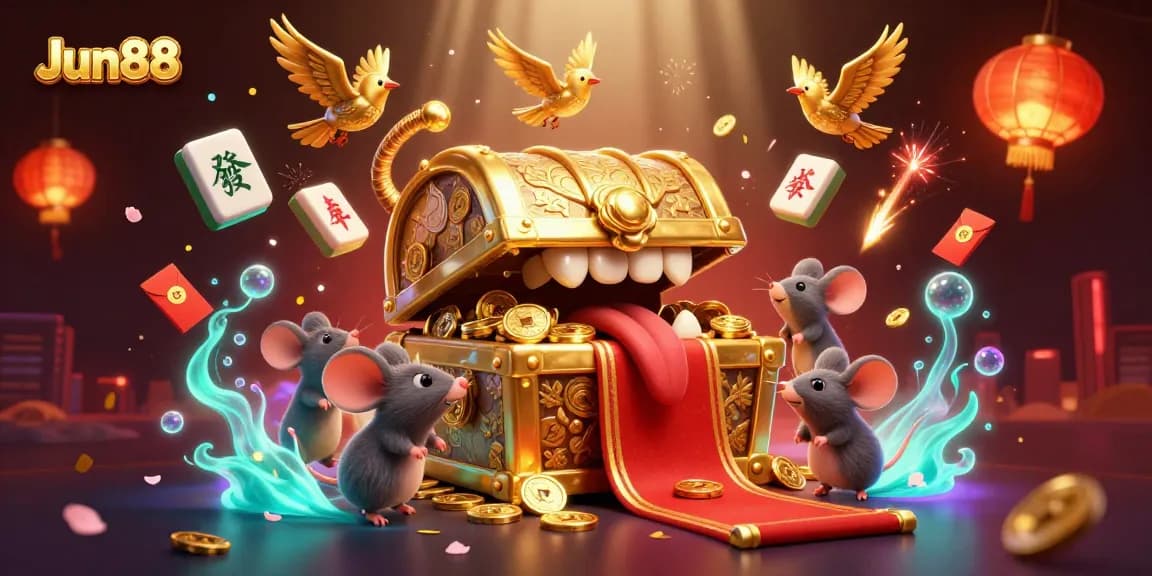 Experience the thrill of winning with Jun88's enticing games and festive promotions!
