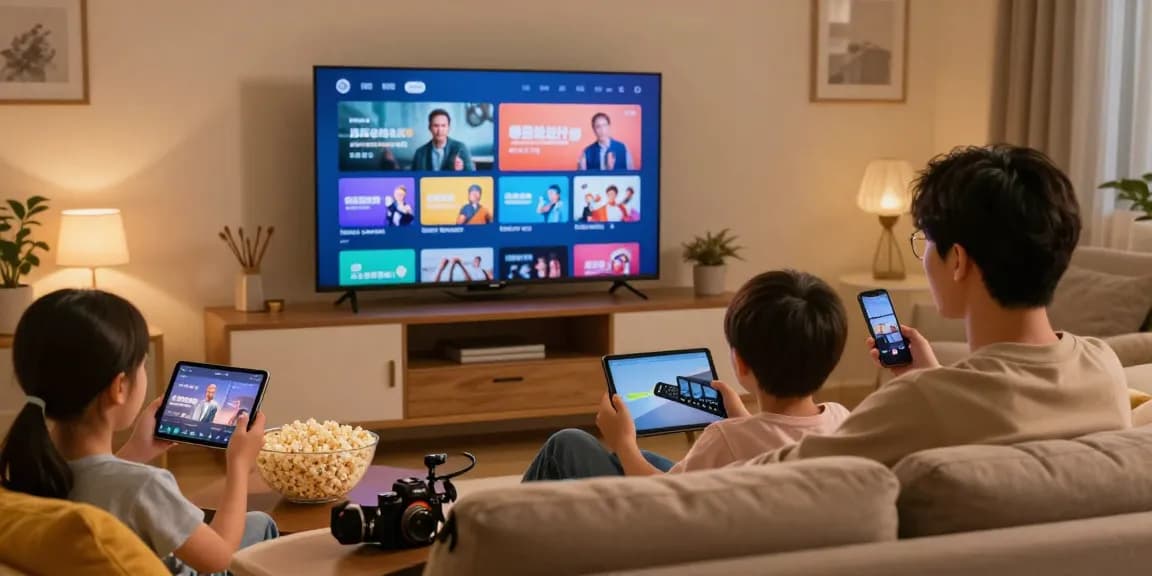 Profitez de l'expérience iron tv dans un salon confortable avec une télévision intelligente.