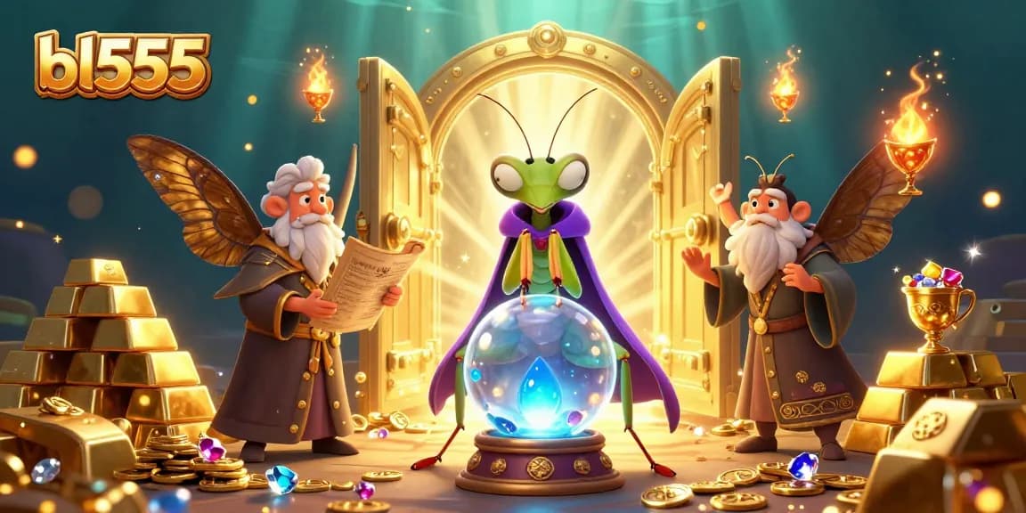 Experience the enchanting world of bl555's vibrant casino with dynamic fortune telling and treasure.