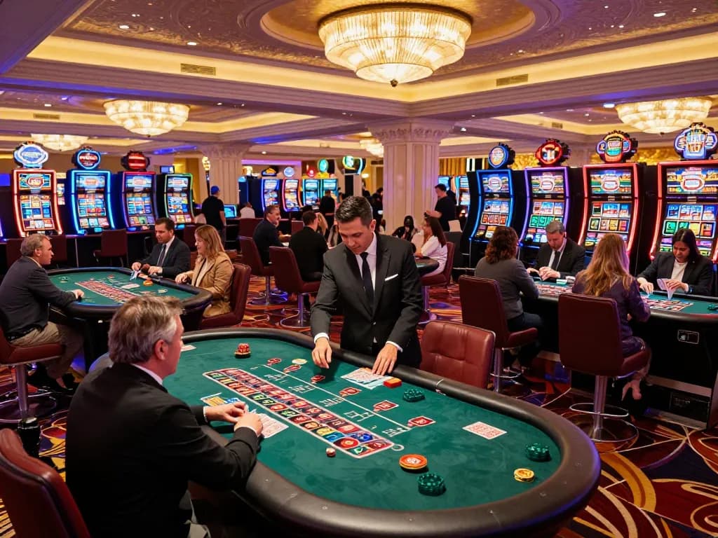 Experience the thrill of live gaming at ilvidx casino with vibrant tables and exciting players.