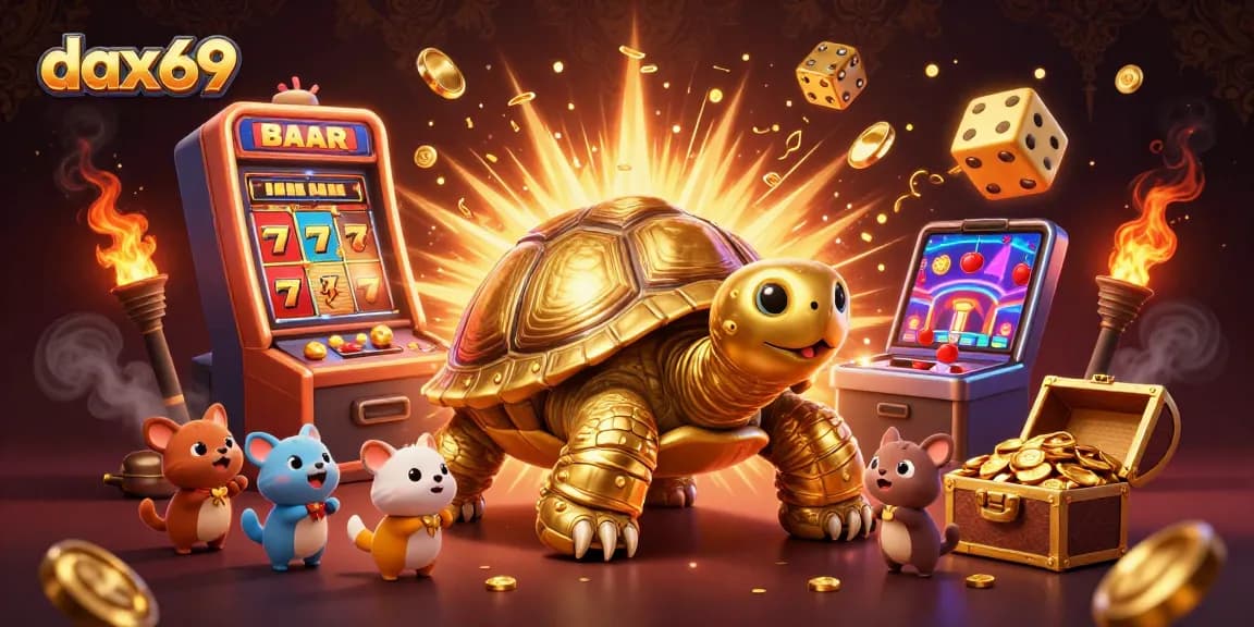 Permainan luar biasa dari dax69 dengan mesin slot jackpot yang meledak dan kura-kura mengagumkan.