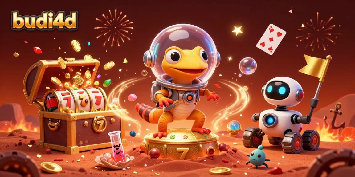 Delve into the exciting world of budi4d with Martian gecko and treasure-filled casino adventure!
