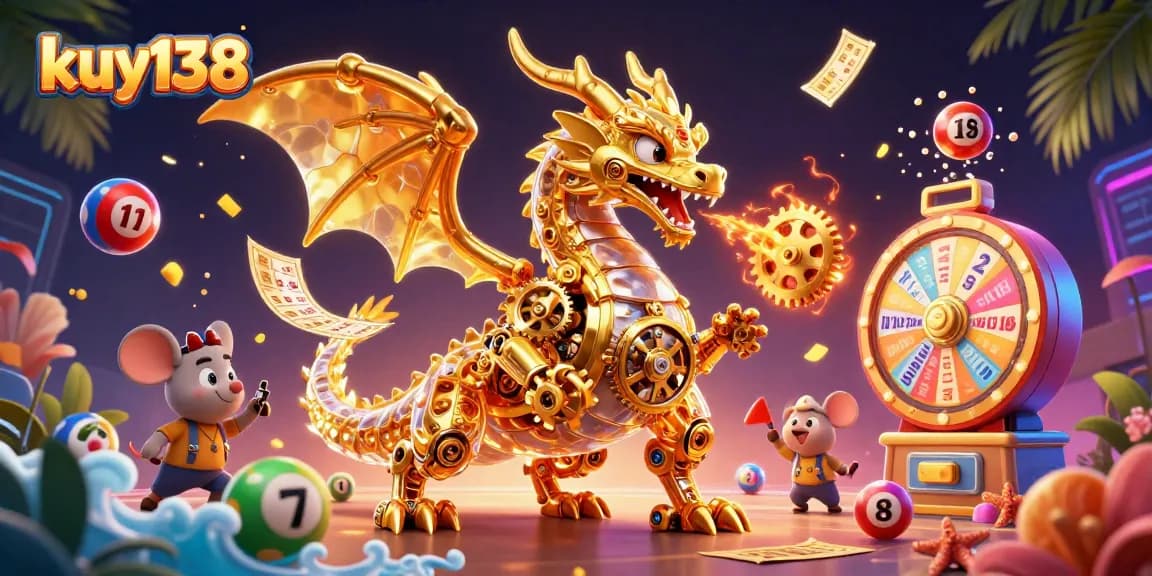 Menangkan hadiah dengan kuy138 melalui bola lotere berwarna-warni dan elemen perjudian menarik.