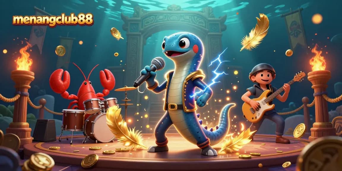 Join the fun adventure at menangclub88 with exciting underwater games featuring vibrant characters.