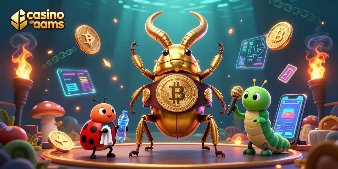 Gioca nei migliori casino non AAMS con questa illustrazione vibrante di giochi d'azzardo digitali.