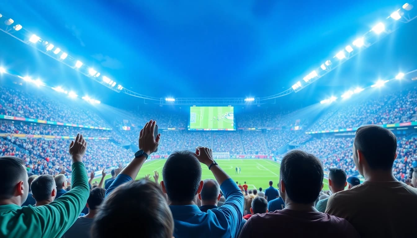 Mendapatkan pengalaman bolakami saat menonton pertandingan sepak bola secara langsung.