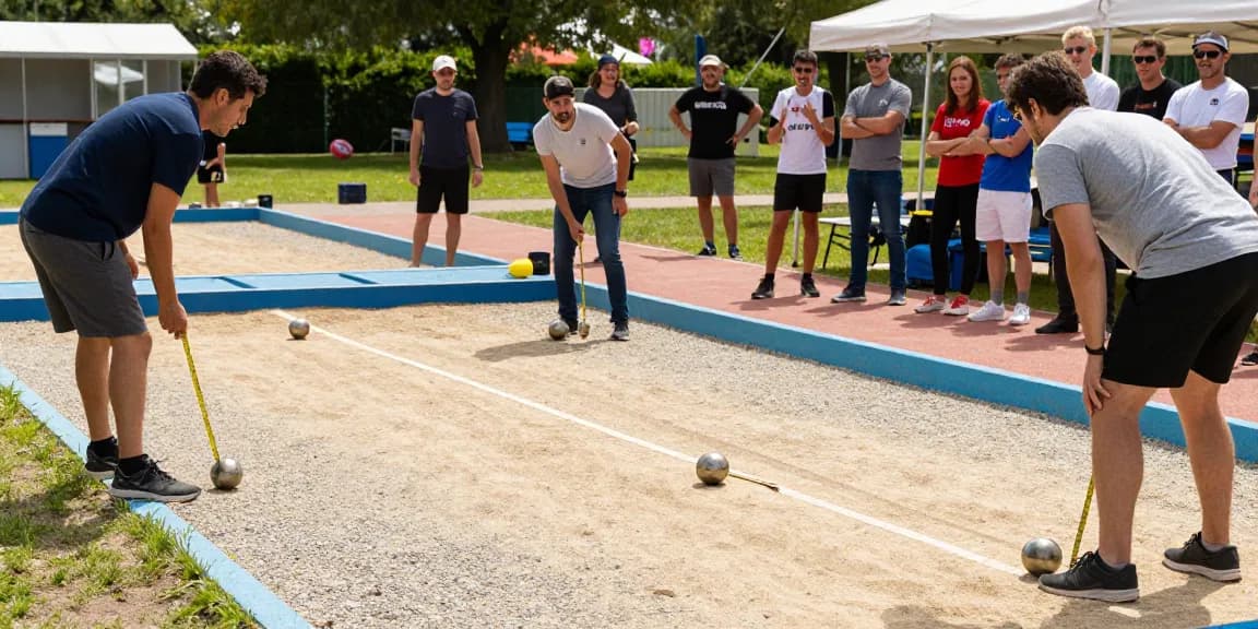 Aktivitas petanque di fopikotaparepare.org dengan pemain antusias dan atmosfer komunitas yang ceria.