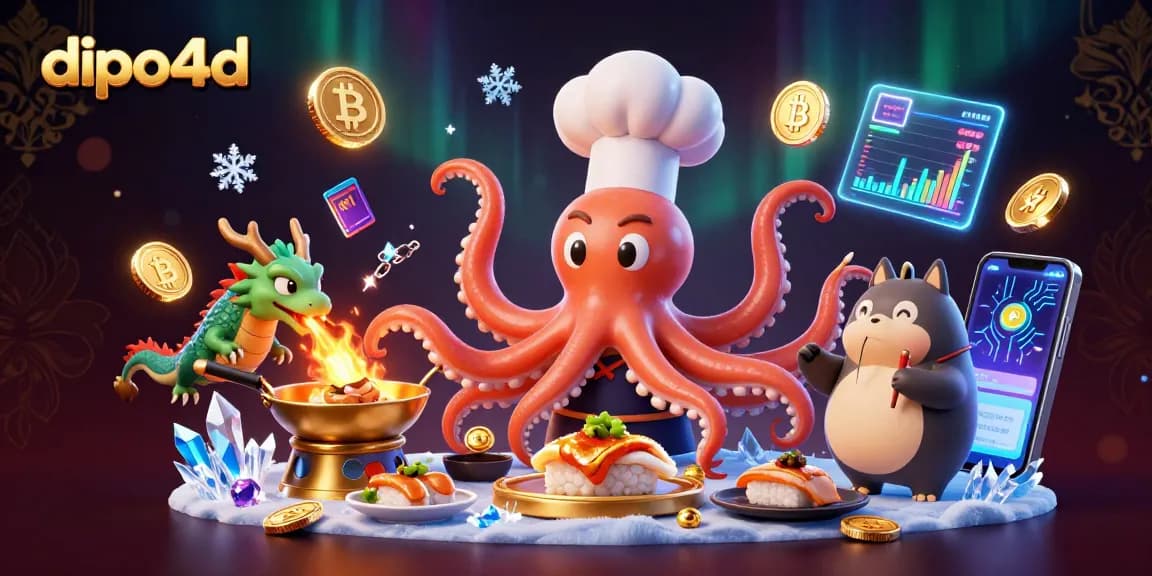 Experience the excitement of dipo4d with vibrant casino-themed characters in a dynamic setting.