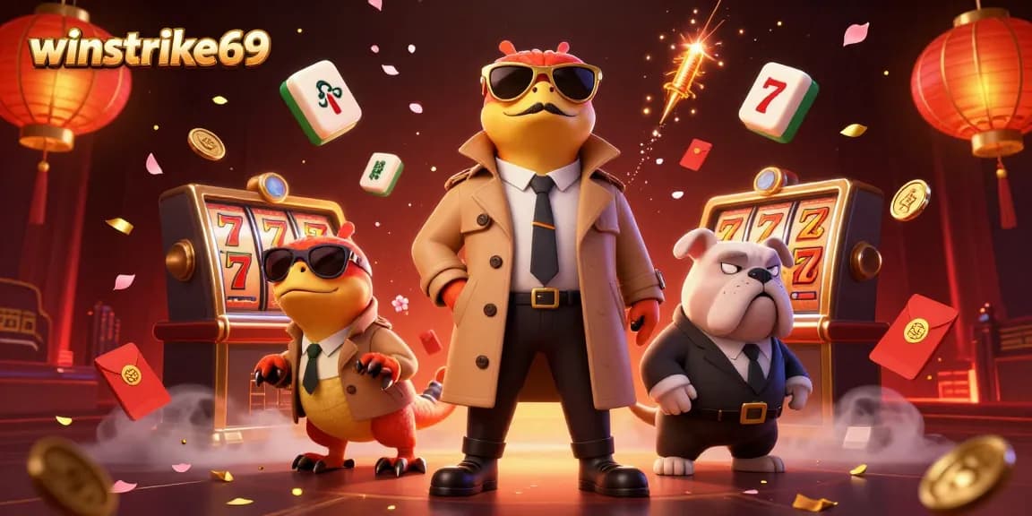 Engage in thrilling gameplay with winstrike69 amid jubilant casino festivities.