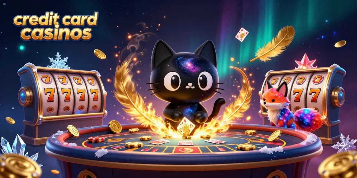Engage in thrilling gameplay at credit card casinos with vibrant characters and dynamic gaming elements.