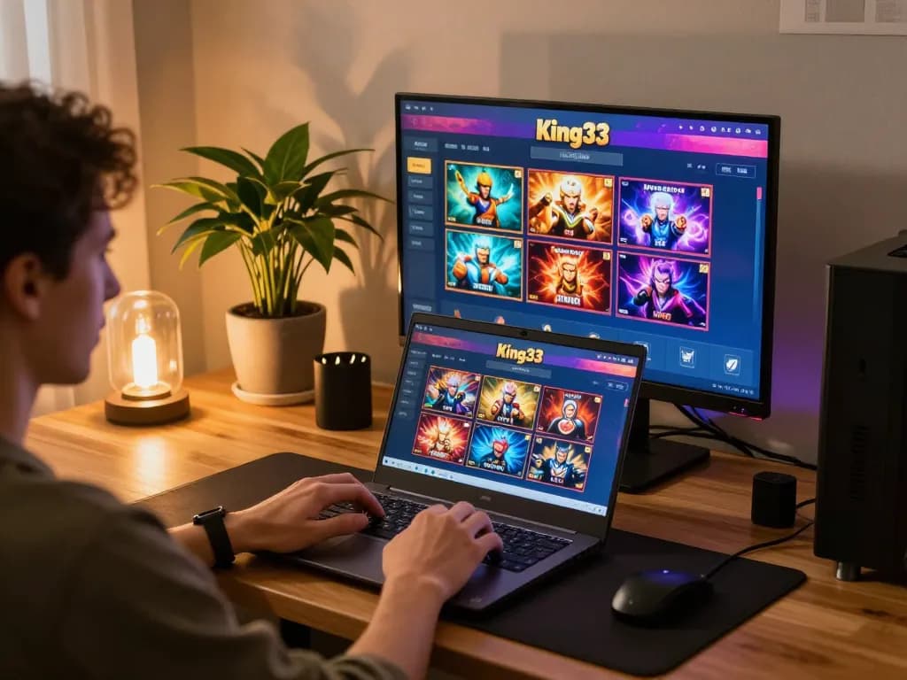Engage in thrilling online games at king33 and enjoy a captivating gaming atmosphere