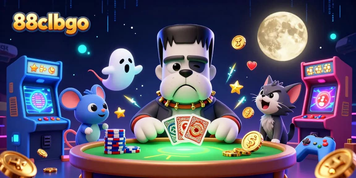 Experience thrilling gameplay at 88clbgo with vibrant casino characters and games in action.