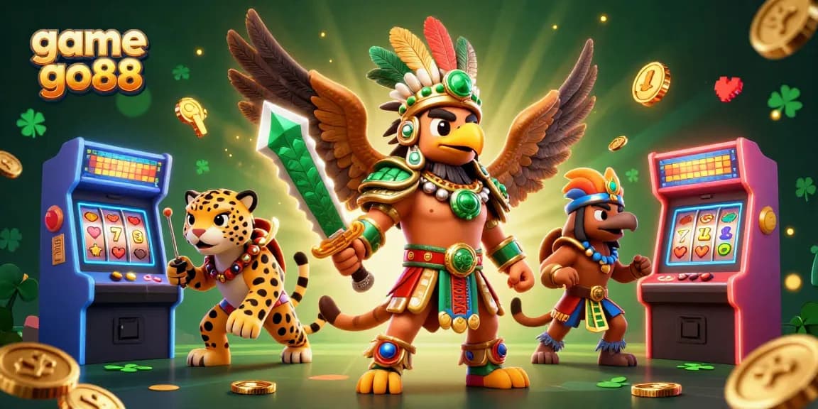 Experience thrilling gameplay with game go88 in a vibrant, action-packed casino scene.