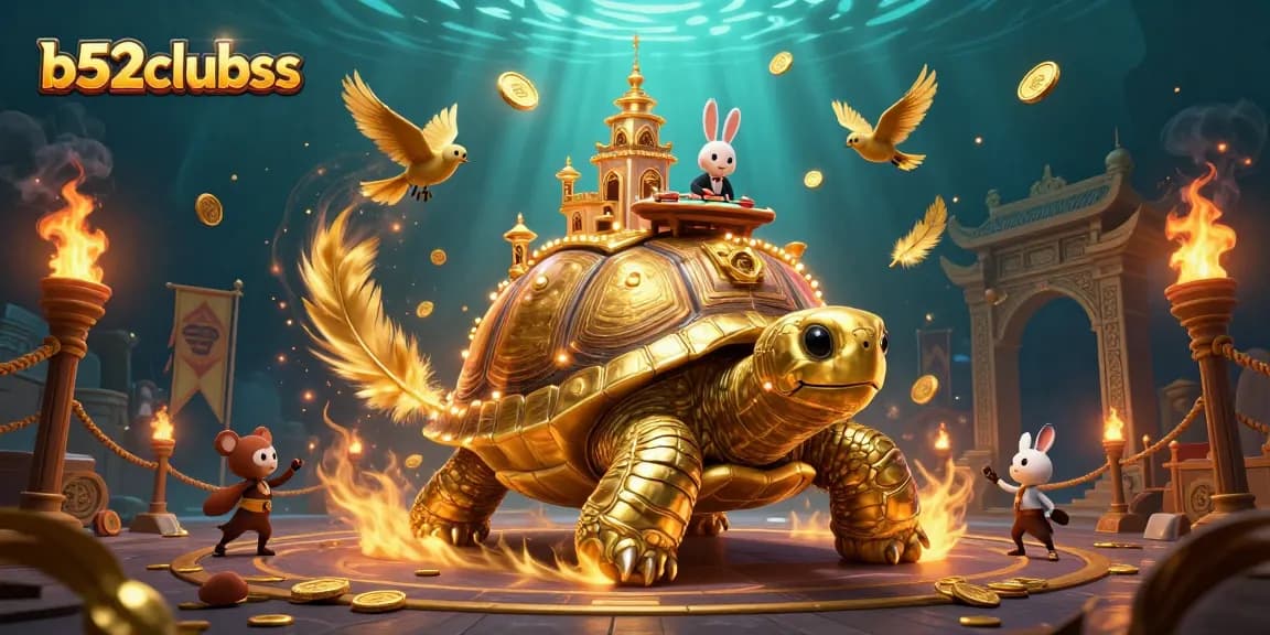 Experience exhilarating wins at b52clubss with the golden tortoise casino adventure.