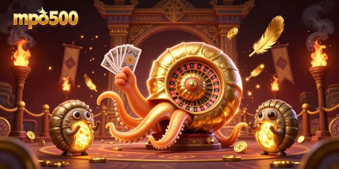 Engage with mpo500's thrilling gaming experience featuring a nautilus roulette and dynamic casino elements.