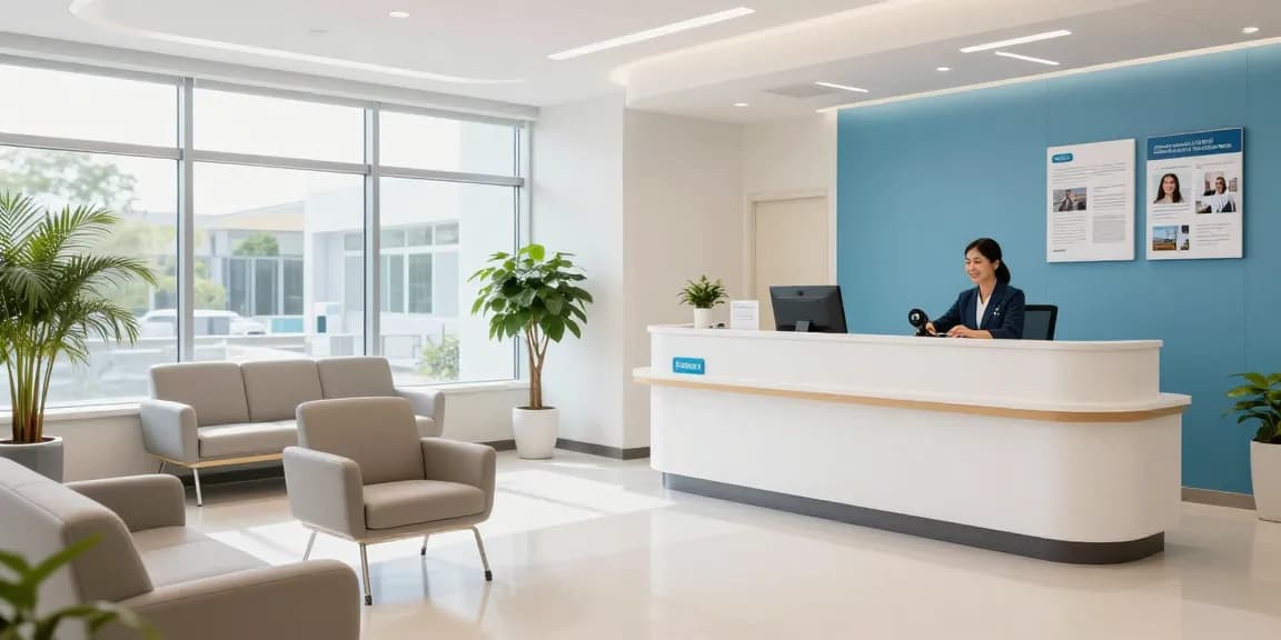 Doctor stop accepting insurance at a modern healthcare clinic, ensuring compassionate patient care.