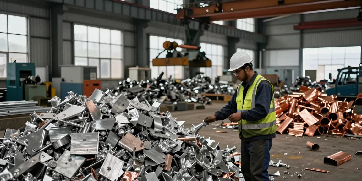 Pengawasan kualitas logam bekas Mercury Scrap Metal For Sale di https://www.scrapsolutionplace.com/ menunjukkan keandalan NAGA2000.