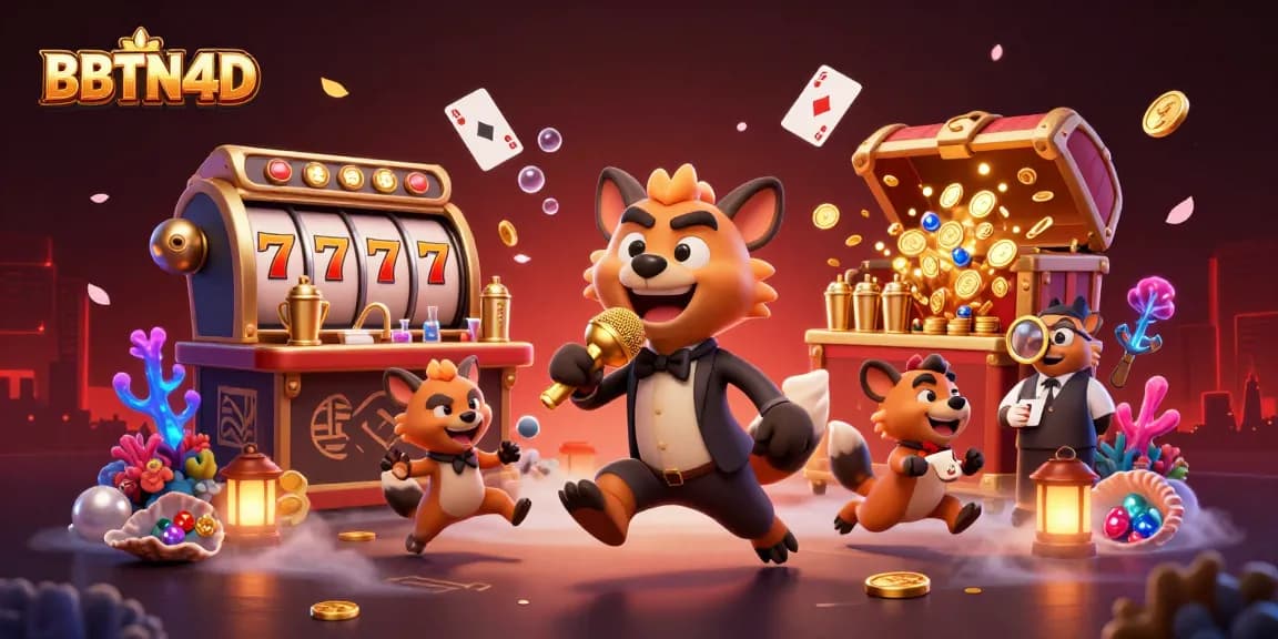 BBTN4D menghadirkan pengalaman bermain kasino virtual dengan komedi, slot, dan tema laut yang menarik.