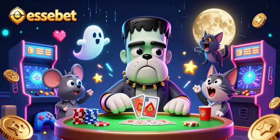 Engage with exciting essebet casino gaming, featuring colorful characters and vibrant 3D gaming elements.
