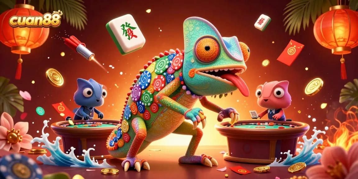Menggunakan cuan88 dalam permainan kasino yang unik dengan chameleon dan elemen legendaris