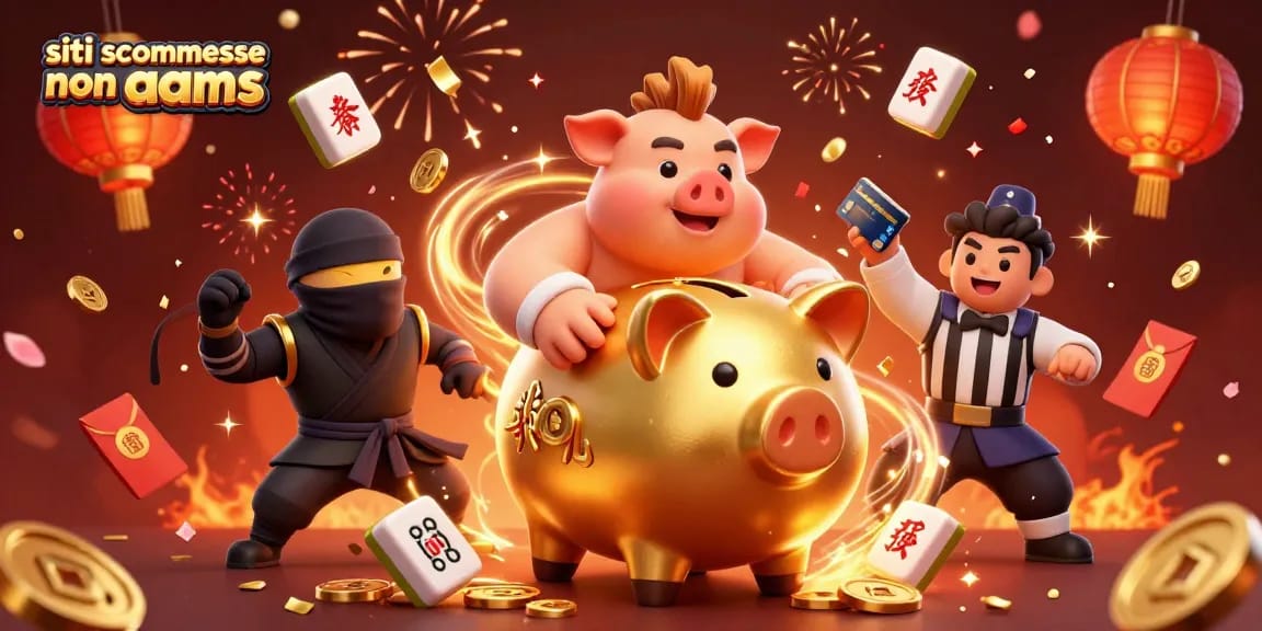 Gioca su siti scommesse non AAMS con azioni dinamiche e divertenti, tra luci e simboli fortunati.