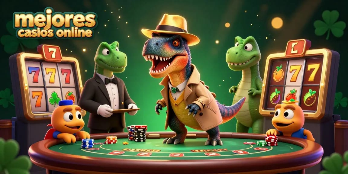 Explora los mejores casinos online con un velociraptor en el blackjack y muchas sorpresas