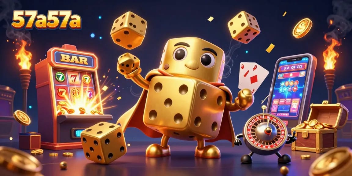 Engage with thrilling 57a57a casino games featuring golden dice and exciting slot jackpots.