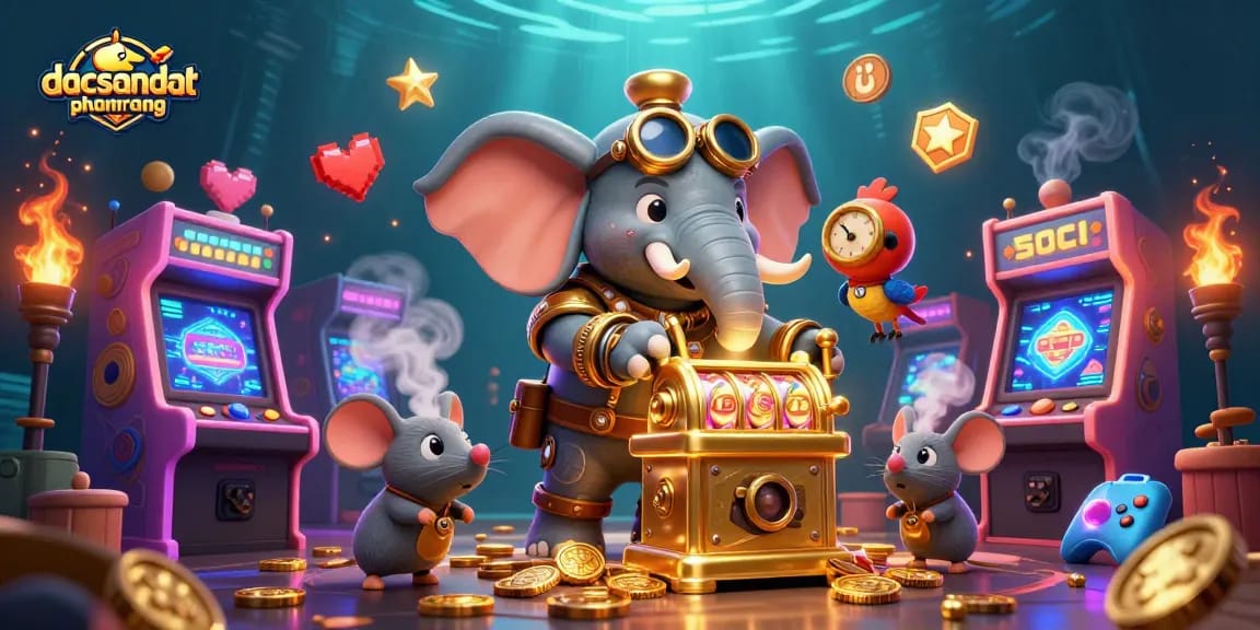 Spin the winning reels at dacsandatphanrang with a spectacular 3D casino scene of vibrant characters and dynamic game elements.