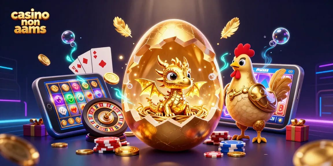 Cacciare vincite nei casino non AAMS con slot emozionanti e un drago d'oro protettore
