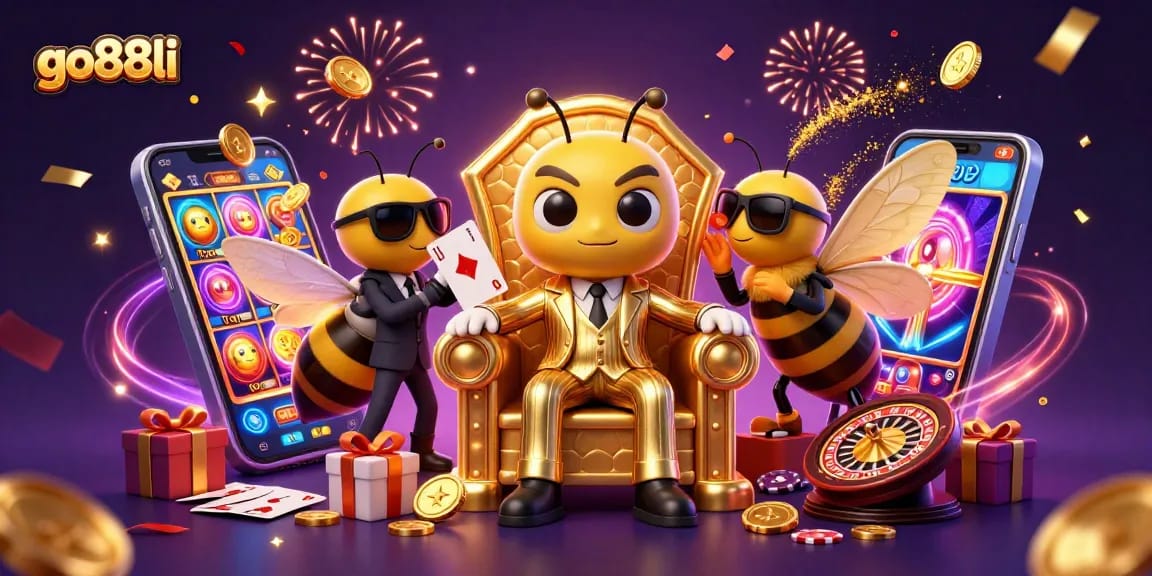 Spin, win, and explore opportunities at go88li in a vibrant 3D casino adventure.