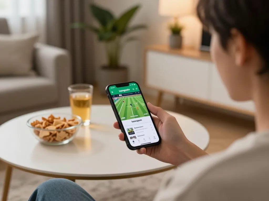 Experience live football matches on luongsontv while enjoying a cozy online betting session at home