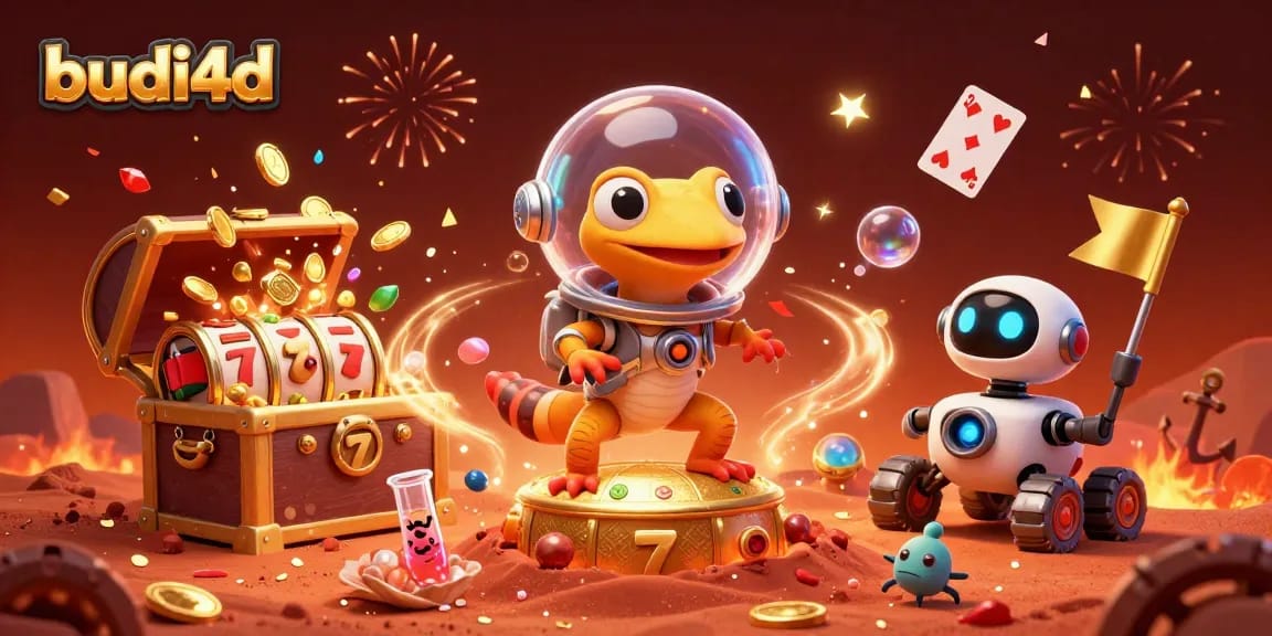 Delve into the exciting world of budi4d with Martian gecko and treasure-filled casino adventure!