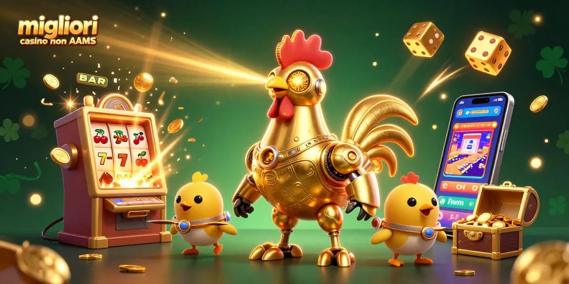Giochi frizzanti e atmosfere scintillanti nei migliori casino non AAMS online.