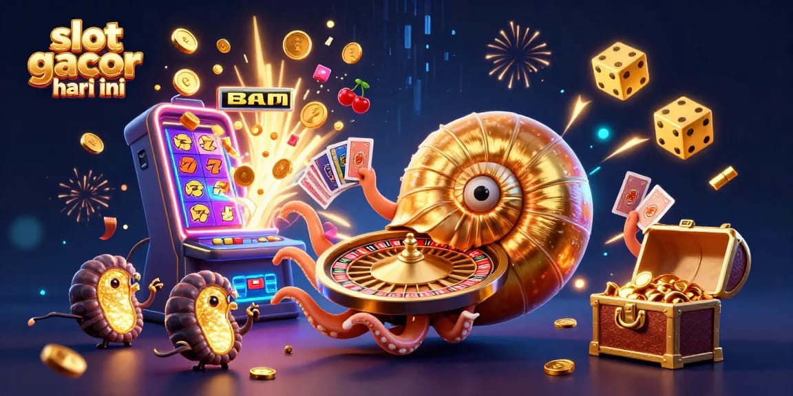 Menangkan slot gacor hari ini melalui jackpot yang melimpah di mesin slot berwarna-warni dengan elemen kasino yang menakjubkan.