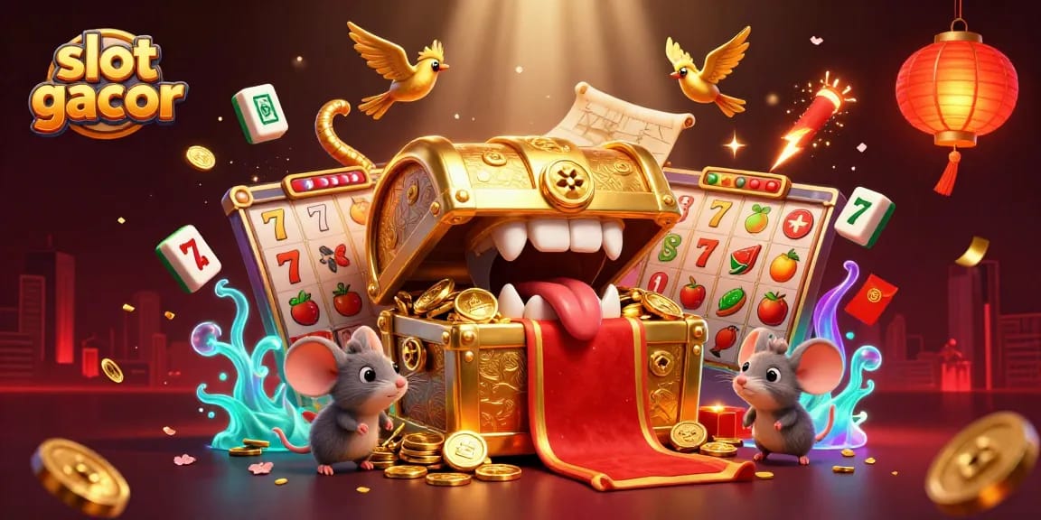 Menangkan lebih banyak dengan slot gacor di ilustrasi kasino 3D yang kaya elemen permainan menarik.