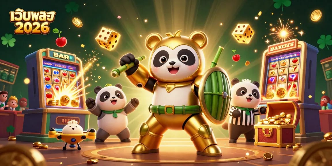 เล่นเกม สล็อตเว็บตรง 2026 พบกับแจ็คพอตระเบิด พร้อมซองโชคและสัญลักษณ์นำโชค