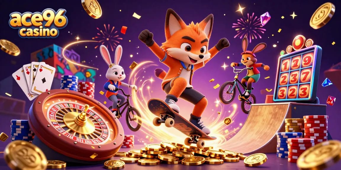 Experience exciting moments at ace96 casino with thrilling poker and casino games.