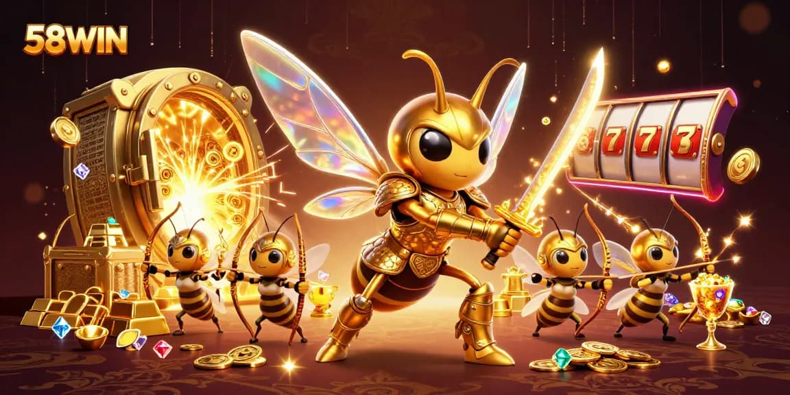 Experience the thrilling excitement of 58WIN with engaging slot games and casino action.