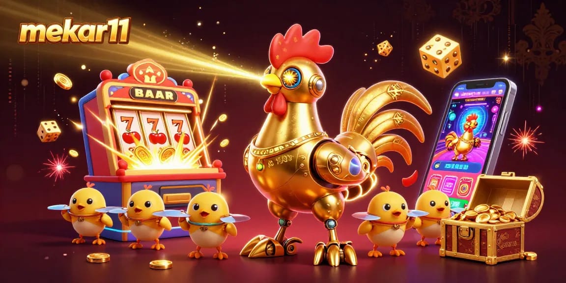 Engage with the thrilling mekar11 slot games featuring a golden rooster robot and exploding jackpots.