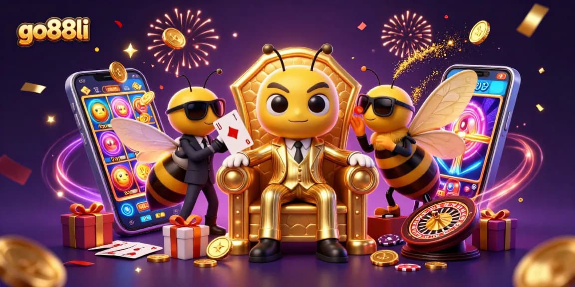 Spin, win, and explore opportunities at go88li in a vibrant 3D casino adventure.