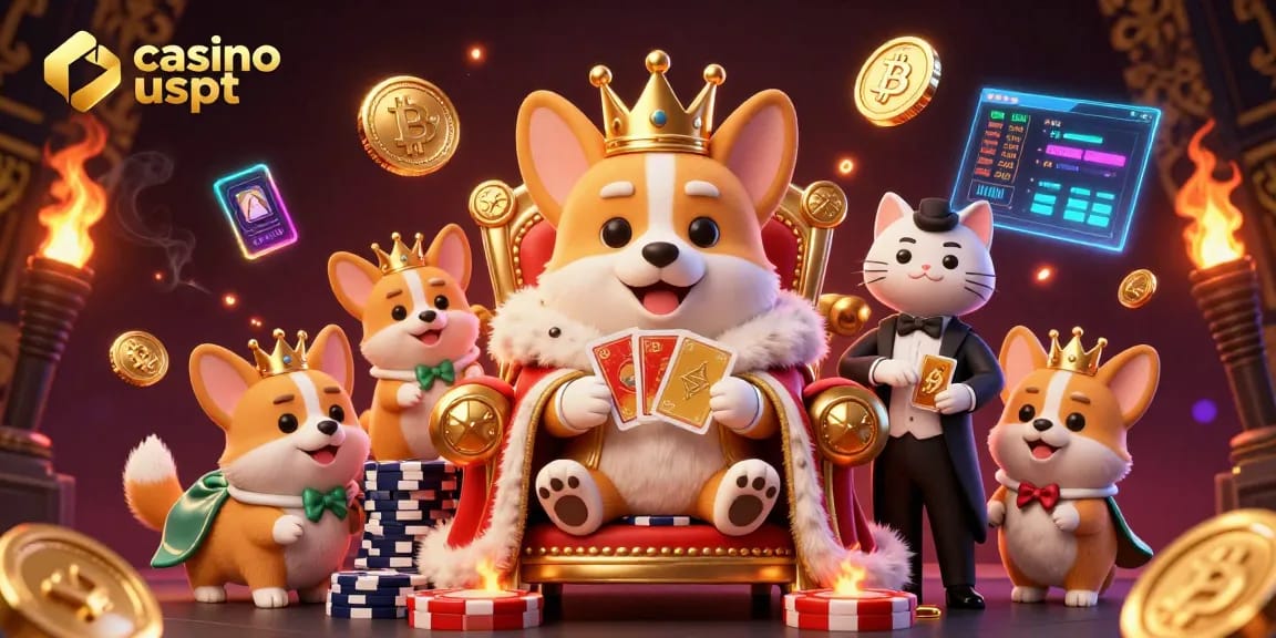 Gioca nei migliori casino usdt e scopri i bonus e giochi avvincenti con un corgi regale.