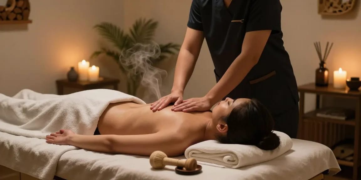 Experience relaxing 마포출장안마 in a tranquil therapy room with expert massage therapist.
