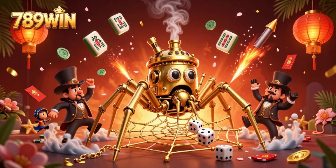 Engage with 789WIN's vibrant steampunk world of chance and luck through intricate games.